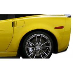 2005-2013 Chevrolet Corvette C6 Duraflex ZR Edition Rear Fenders - 2 Piece