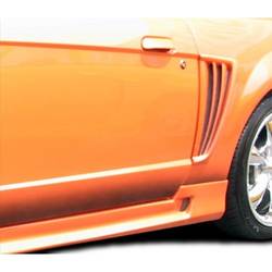 1999-2004 Ford Mustang Couture Urethane Colt Side Scoop - 2 Piece