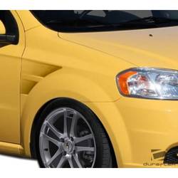 2007-2011 Chevrolet Aveo 4DR Duraflex GT Concept Fenders - 2 Piece (Overstock)