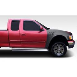 1997-2003 Ford F-150 Expedition Duraflex 4in Off Road Bulge Front Fenders - 2 Piece