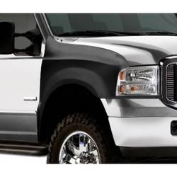 1999-2007 Ford Super Duty F250 F350 F450 F550 / 2000-2005 Ford Excursion Duraflex 3.5in Off Road Bulge Front Fenders - 2 Piece