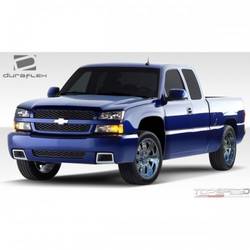 2003-2006 Chevrolet Silverado Duraflex 4in Off Road Bulge Front Fenders - 2 Piece
