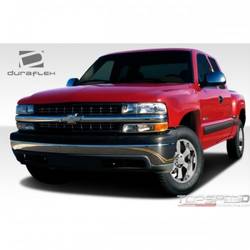 1999-2002 Chevrolet Silverado 2000-2006 Chevrolet Tahoe Suburban Duraflex 5in Off Road Bulge Front Fenders - 2 Piece