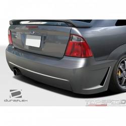 2005-2007 Ford Focus 4DR Duraflex B-2 Rear Bumper Cover - 1 Piece