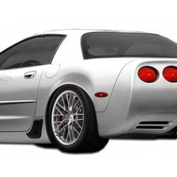 1997-2004 Chevrolet Corvette C5 2dr Duraflex ZR Edition Rear Fenders - 2 Piece
