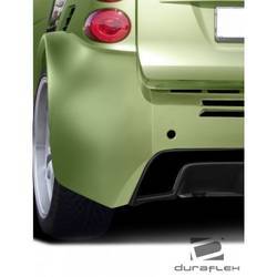 2008-2016 Smart ForTwo Duraflex GT300 Wide Body Rear Fenders - 2 Piece