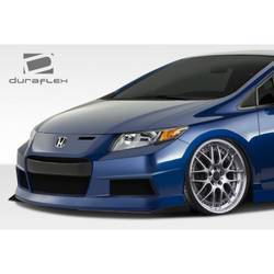 Universal Duraflex GT Concept Front Under Spoiler Air Dam Lip Splitters - 2 Piece