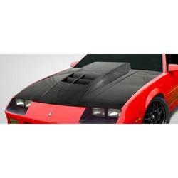 1982-1992 Chevrolet Camaro Carbon Creations ZL1 Look Hood - 1 Piece