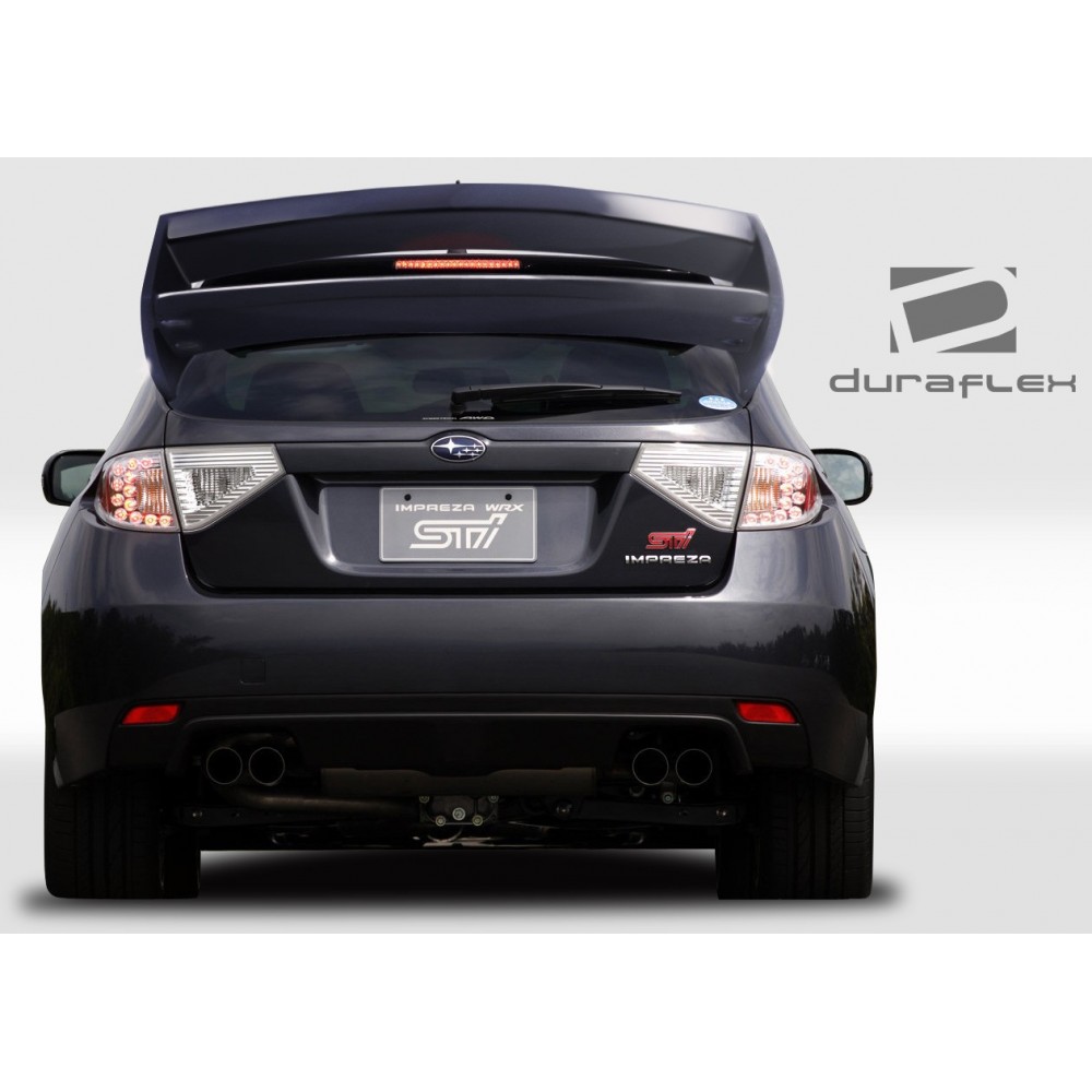 08 11 Subaru Impreza 5dr 08 14 Subaru Wrx Sti 5dr Duraflex Wrc Look Rear Wing Trunk Lid Spoiler 1 Piece By Extr