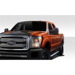 2011-2016 Ford Super Duty F250 F350 Duraflex Off Road 3.5 Inch Bulge Front Fenders - 2 Piece