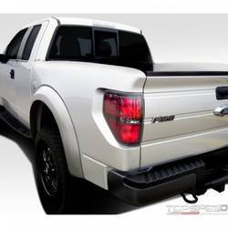 2004-2014 Ford F-150 6.5FT Duraflex Off Road 4.5in Bulge Raptor Bedsides Rear Fenders - 2 Piece