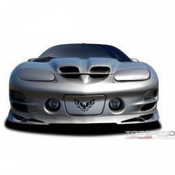 1998-2002 Pontiac Trans AM Couture Urethane Vortex Front Lip Under Spoiler Air Dam - 1 Piece