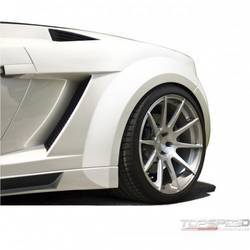 2004-2008 Lamborghini Gallardo AF-1 Wide Body Rear Fender Flares ( GFK ) - 2 Piece