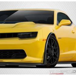 2010-2015 Chevrolet Camaro Carbon Creations Stingray Z Look Fender Flares - 2 Piece (Overstock)