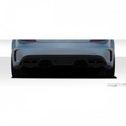 Universal Duraflex Black Series Look Exhaust Trim Covers - 2 Piece (Overstock)