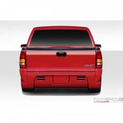 1999-2006 Chevrolet Silverado / 03-06 GMC Sierra Duraflex BT-1 Rear Bumper Cover - 1 Piece