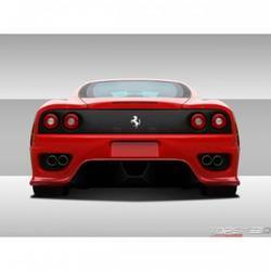 1999-2004 Ferrari 360 Modena Eros Version 1 Rear Bumper Cover - 1 Piece (Overstock)