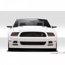 2013-2014 Ford Mustang Duraflex Racer Front Lip Under Air Dam Spoiler - 1 Piece