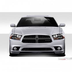 2011-2014 Dodge Charger Duraflex Racer Front Lip Under Air Dam Spoiler ( Base Model ) - 1 Piece (Overstock)