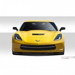 2014-2019 Chevrolet Corvette C7 Duraflex Thunderbolt Front Lip Under Air Dam Spoiler - 1 Piece
