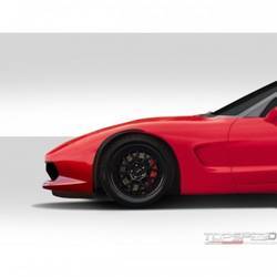 1997-2004 Chevrolet Corvette C5 Duraflex Stingray Z Look Front Fender Flares - 2 Piece