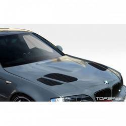 Universal Duraflex GTR Hood Vents Scoops Ducts - 2 Piece