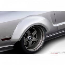 2005-2009 Ford Mustang Duraflex Circuit Wide Body 75MM Rear Fender Flares - 2 Piece