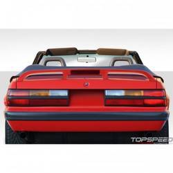 1979-1993 Ford Mustang Coupe / Convertible Duraflex Cobra Look Rear Wing Spoiler - 1 Piece