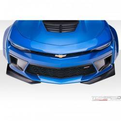 2016-2018 Chevrolet Camaro V8 Duraflex Grid Front Bumper Air Duct Extensions Add Ons Spat Extensions - 2 Piece