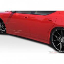 2006-2010 Dodge Charger Duraflex Hellcat Look Side Skirts - 2 Piece