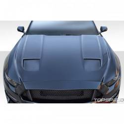 2015-2017 Ford Mustang Duraflex MK7 Look Hood - 1 Piece