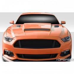 2015-2017 Ford Mustang Duraflex CVX V2 Hood - 1 Piece