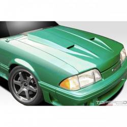 1987-1993 Ford Mustang Duraflex STM Hood - 1 Piece