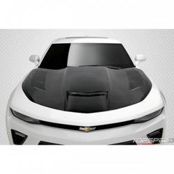 2016-2018 Chevrolet Camaro Carbon Creations TS-1 Hood - 1 Piece