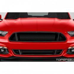 2015-2017 Ford Mustang Carbon Creations Upper CVX Grille - 1 Piece