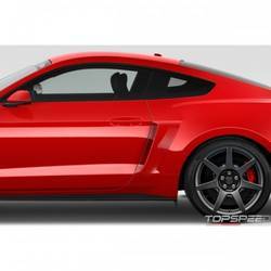 2015-2019 Ford Mustang Duraflex CVX Side Scoops - 2 Piece