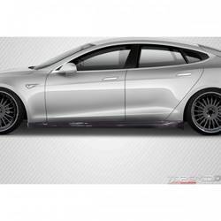 2012-2019 Tesla Model S Carbon Creations UTech Side Skirts - 2 Piece