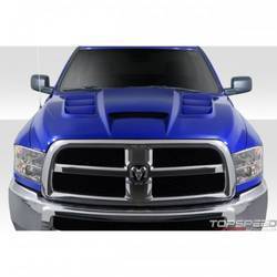2010-2018 Dodge Ram 2500 Duraflex Viper Look Hood - 1 Piece