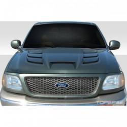 1997-2003 Ford F-150 1997-2002 Expedition Duraflex Viper Look Hood - 1 Piece