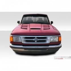 1993-1997 Ford Ranger Duraflex Viper Look Hood - 1 Piece