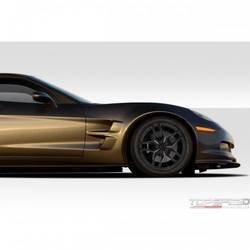 2005-2013 Chevrolet Corvette C6 Duraflex ZR1 Look Front Fenders - 2 Piece