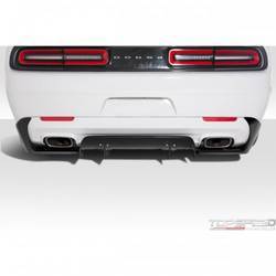 2015-2019 Dodge Challenger Duraflex Circuit Rear Diffuser - 3 Piece