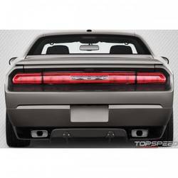 2008-2014 Dodge Challenger Carbon Creations Circuit Rear Diffuser - 3 Piece
