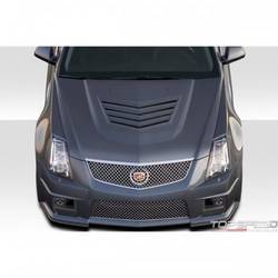 2009-2014 Cadillac CTS-V Duraflex Harrier Hood - 1 Piece