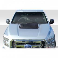 2015-2019 Ford F-150 Duraflex Raptor Look Hood - 1 Piece