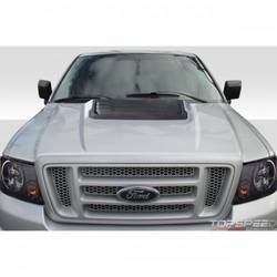 2004-2008 Ford F-150 Duraflex Raptor Look Hood - 1 Piece
