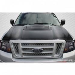 2004-2008 Ford F-150 Carbon Creations Raptor Look Hood - 1 Piece