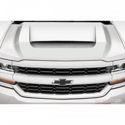 2016-2018 Chevrolet Silverado Duraflex GMX Hood - 1 Piece