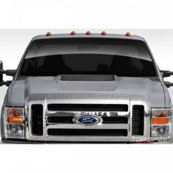 2008-2010 Ford Super Duty F250 F350 F450 Duraflex Raptor Look Hood - 1 Piece