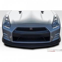 Universal Duraflex Type 5 Front Lip Splitter - 1 Piece